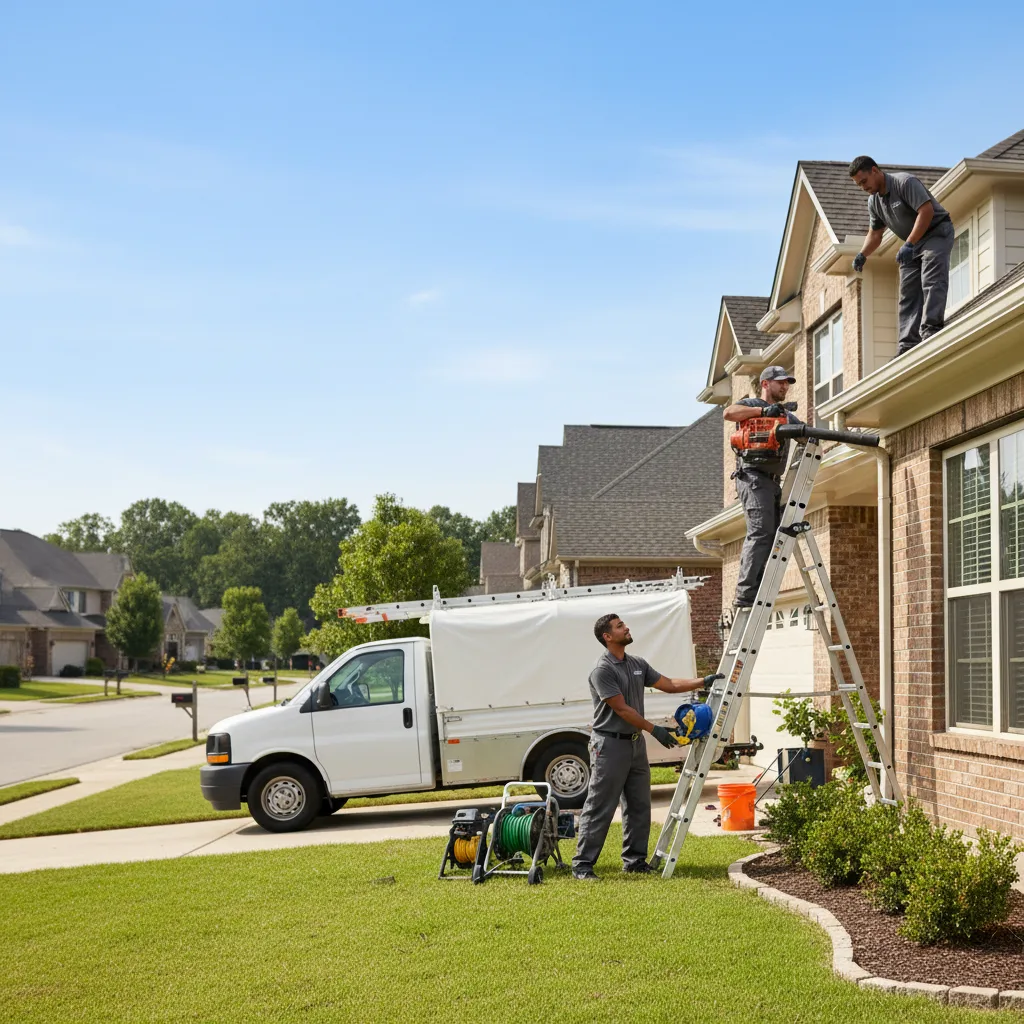 Home Gutter Service in Olustee, OK near me